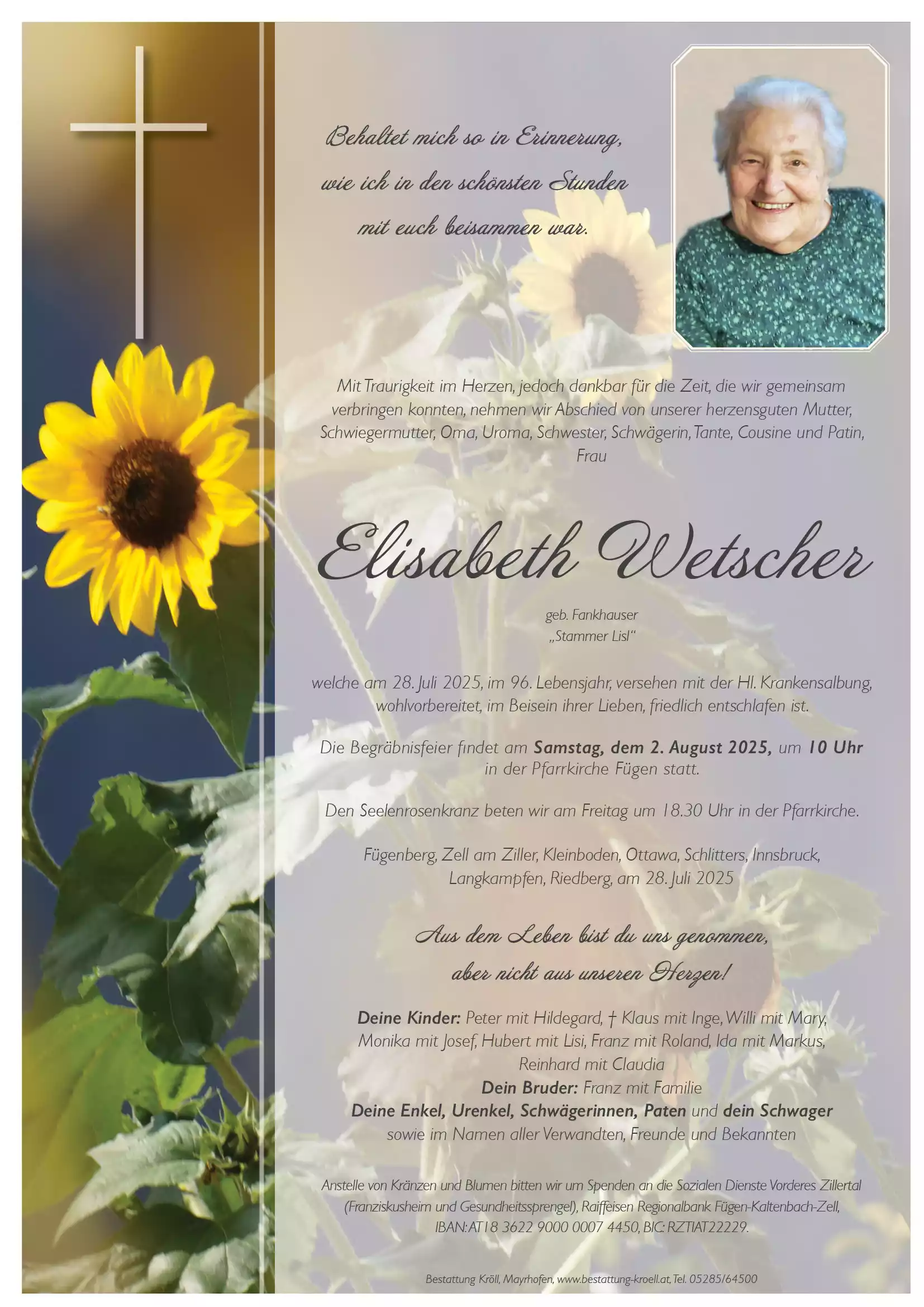 Parte von Elisabeth Wetscher